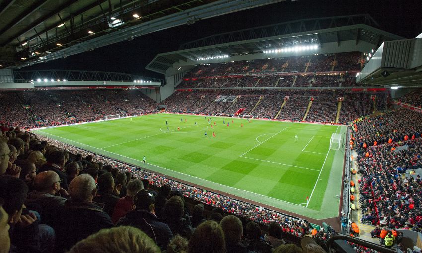   :  Anfield Road Stand     –  !