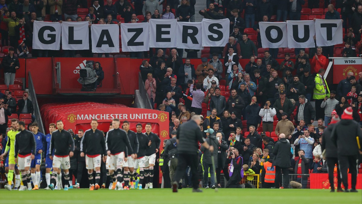 Glazers out:      …      !